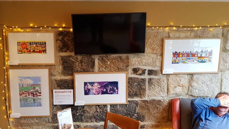 North Bar Social exhibits