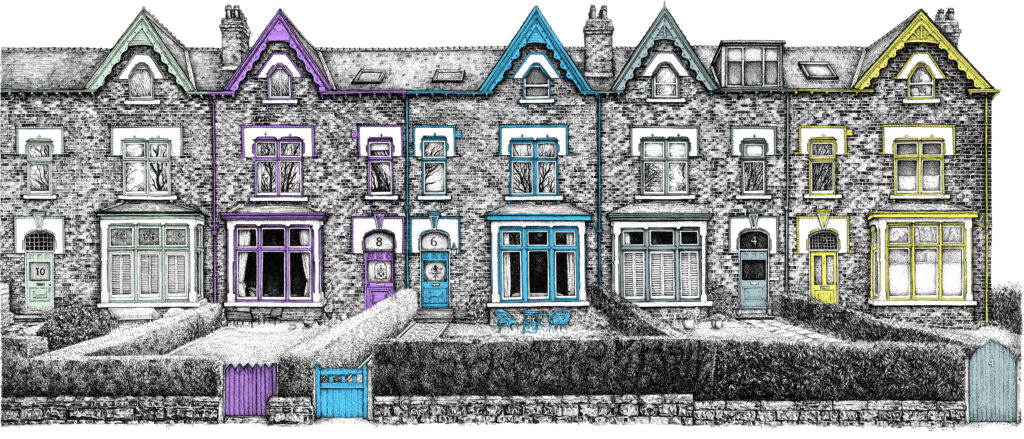 Victorian Street Terrace-coloured version